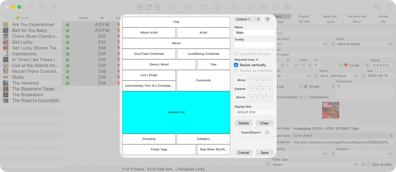 Custom Panel Editor